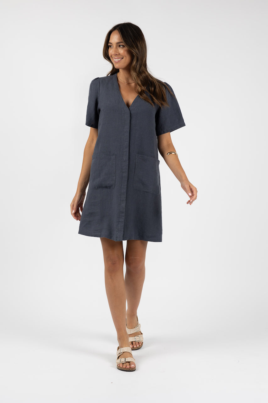SAVINA SHIRT DRESS