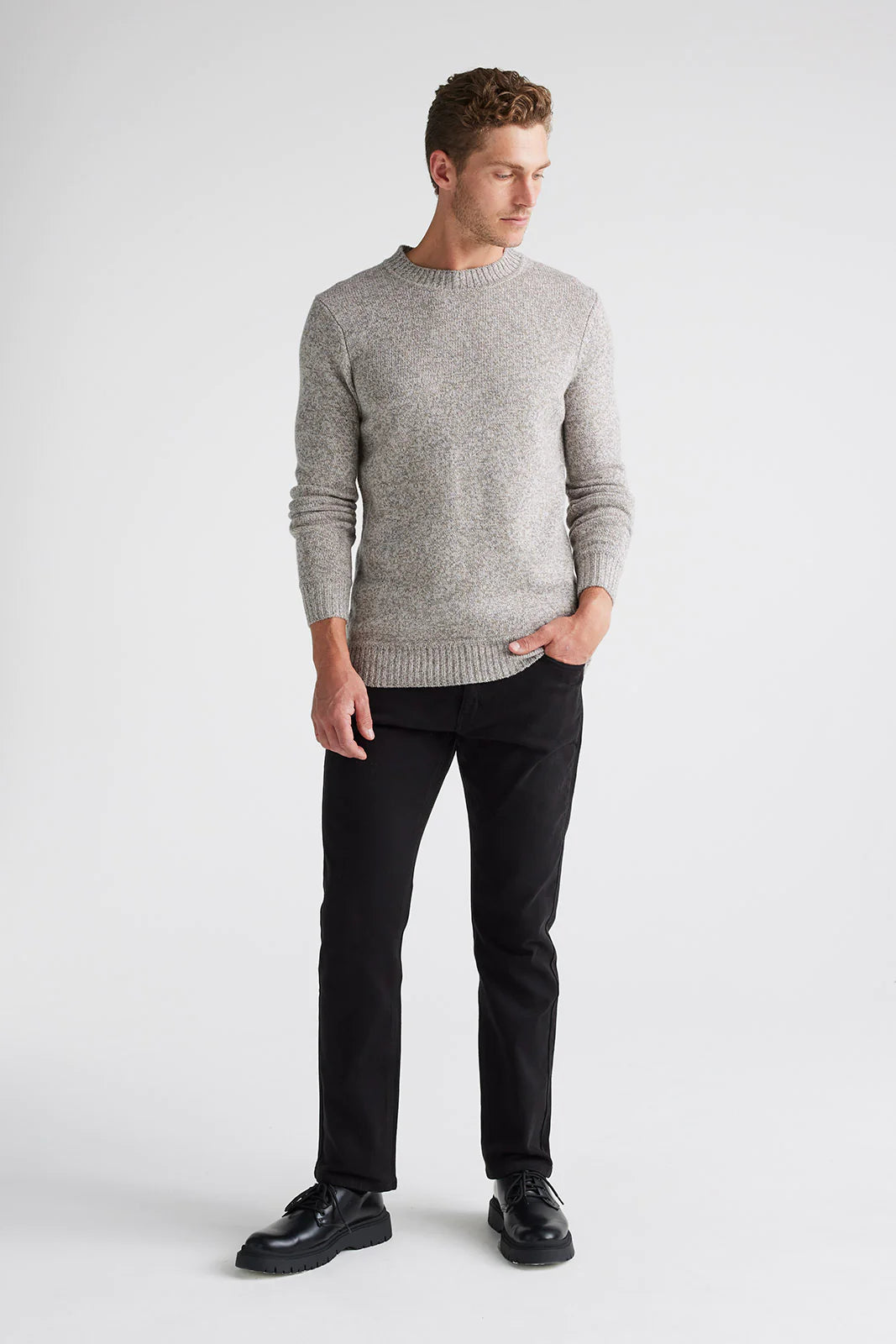 LAMBSWOOL CREW JUMPER