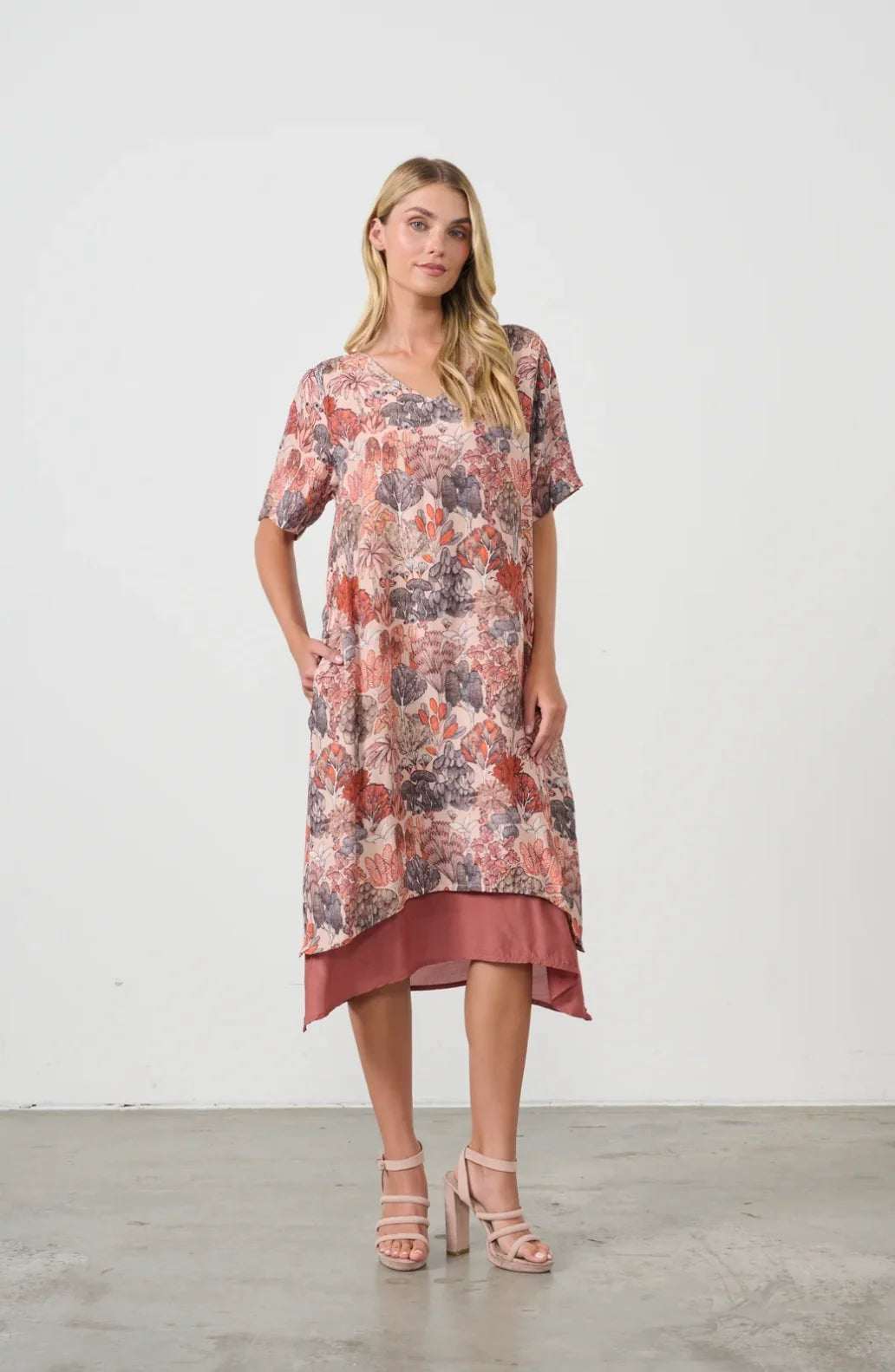 DOUBLE LAYER DRESS