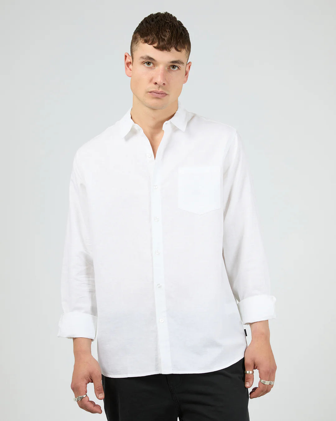 LINEN LS SHIRT II