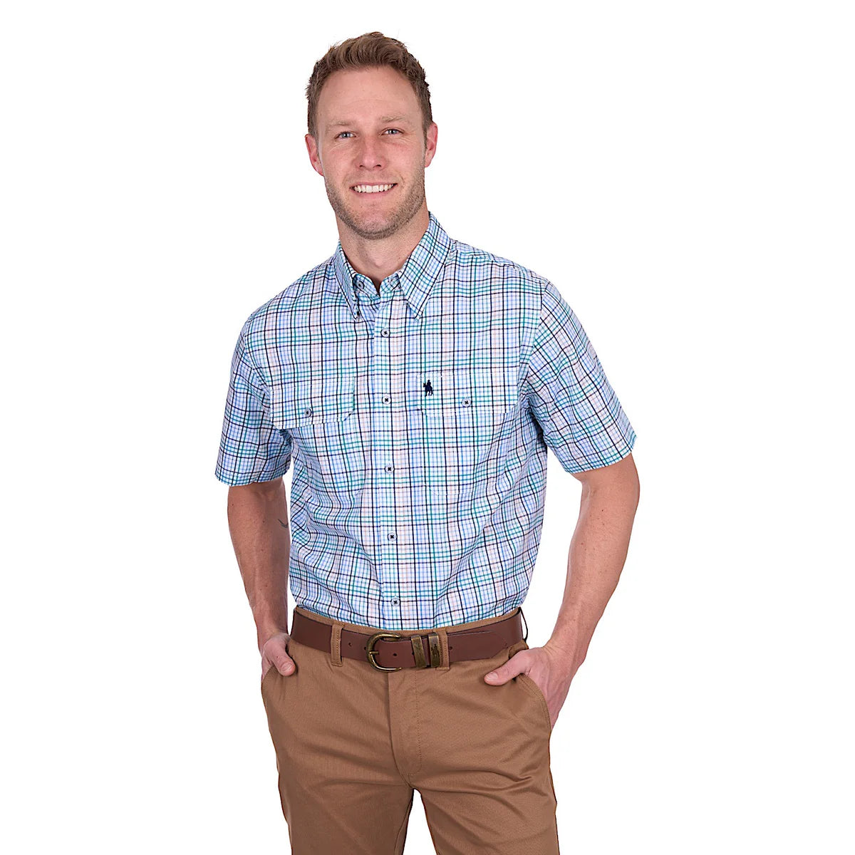 MENS MATT 2PKT SS SHIRT