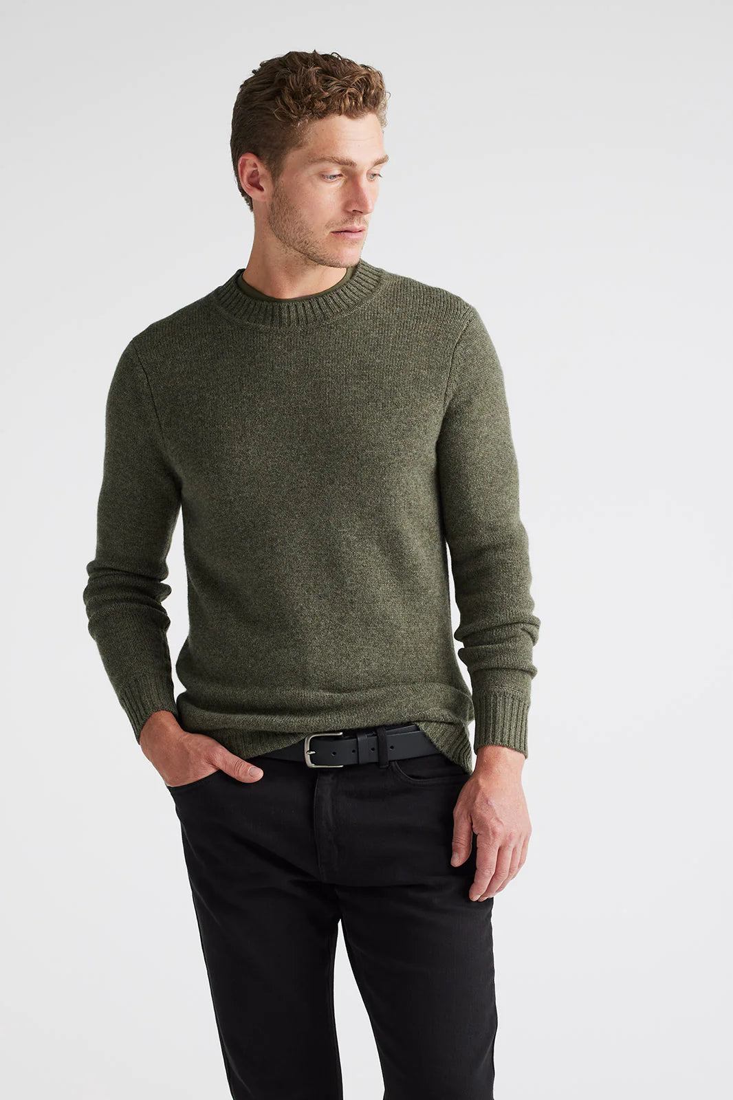 LAMBSWOOL CREW JUMPER