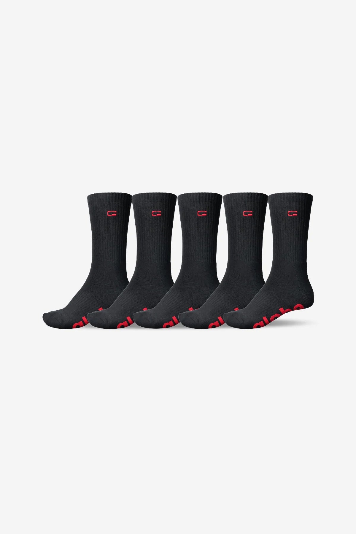 OG LOGO HI CREW SOCK 5PK