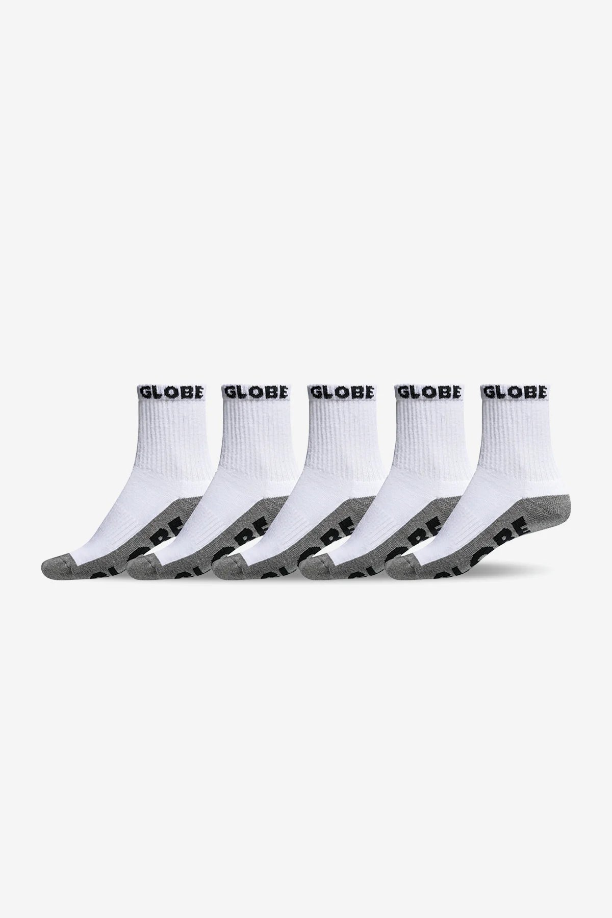 GLOBE YOUTH QUARTER SOCK 5PACK