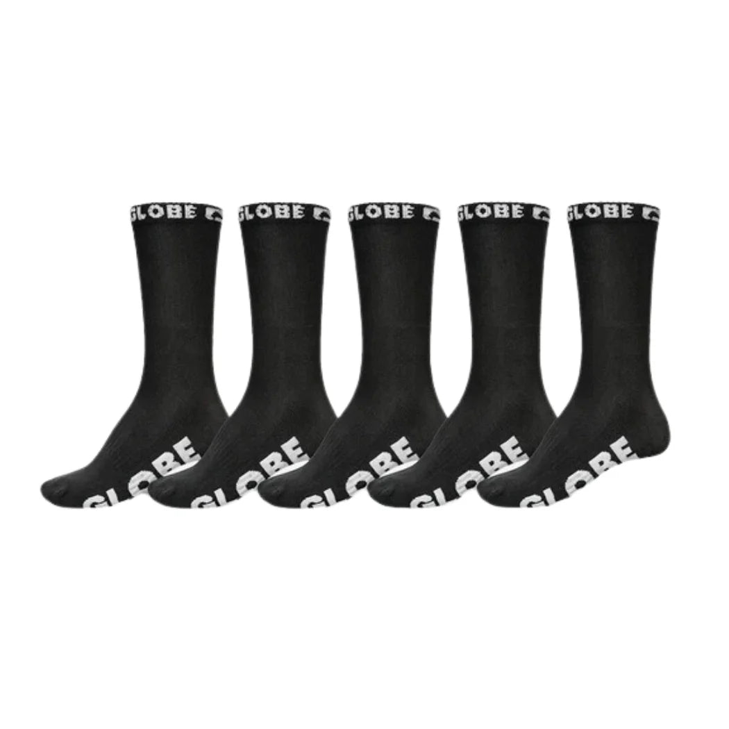 LARGE BLACKOUT CREW SOCK 5pk
