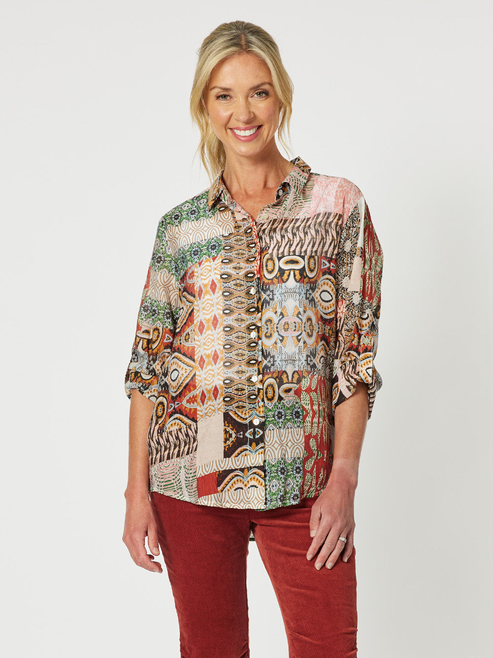 MOROCCO PRINT SHIRT
