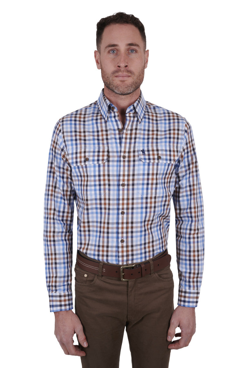 MENS PATRICK 2PKT LS SHIRT