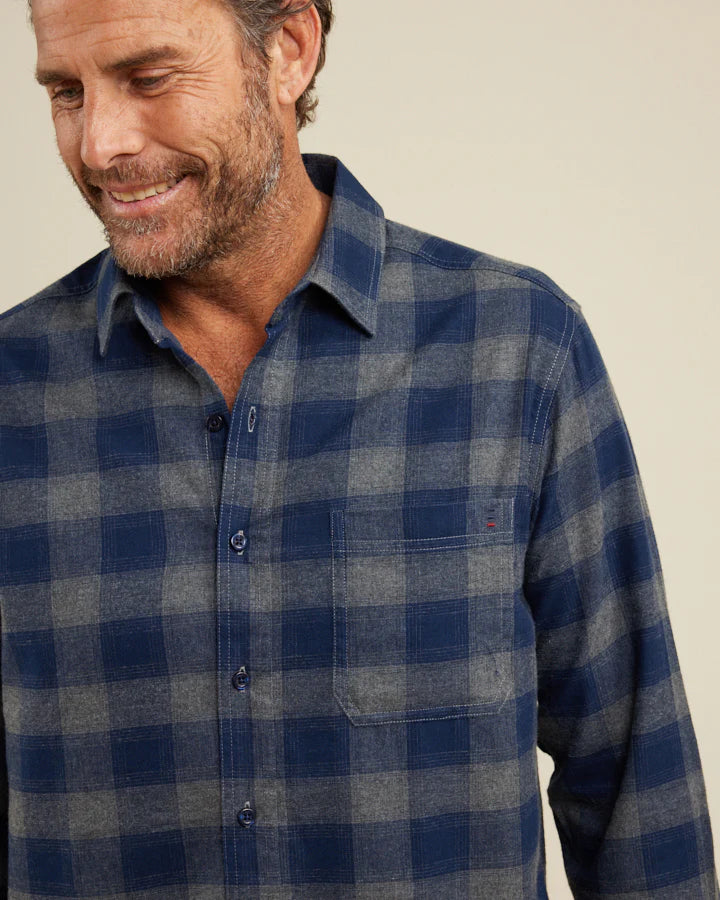 STEPHEN COTTON BRUSH SHIRT