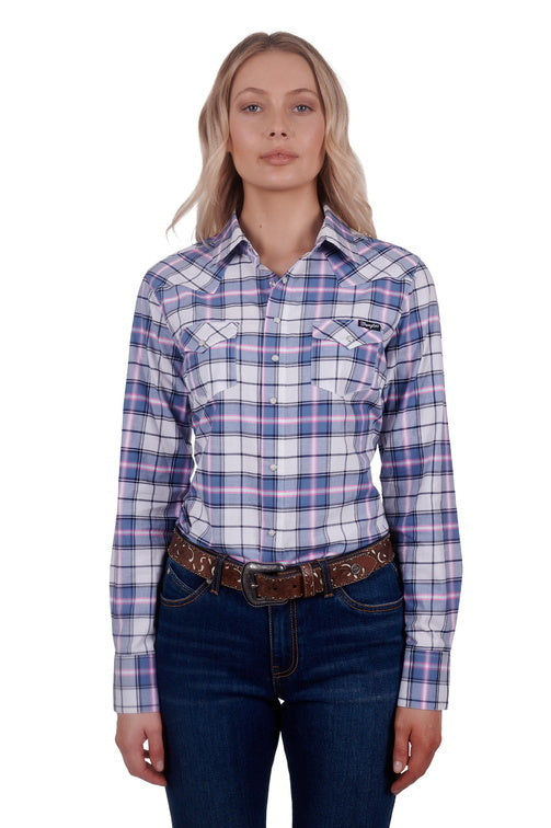 WMNS LUCY LS WESTERN SHIRT