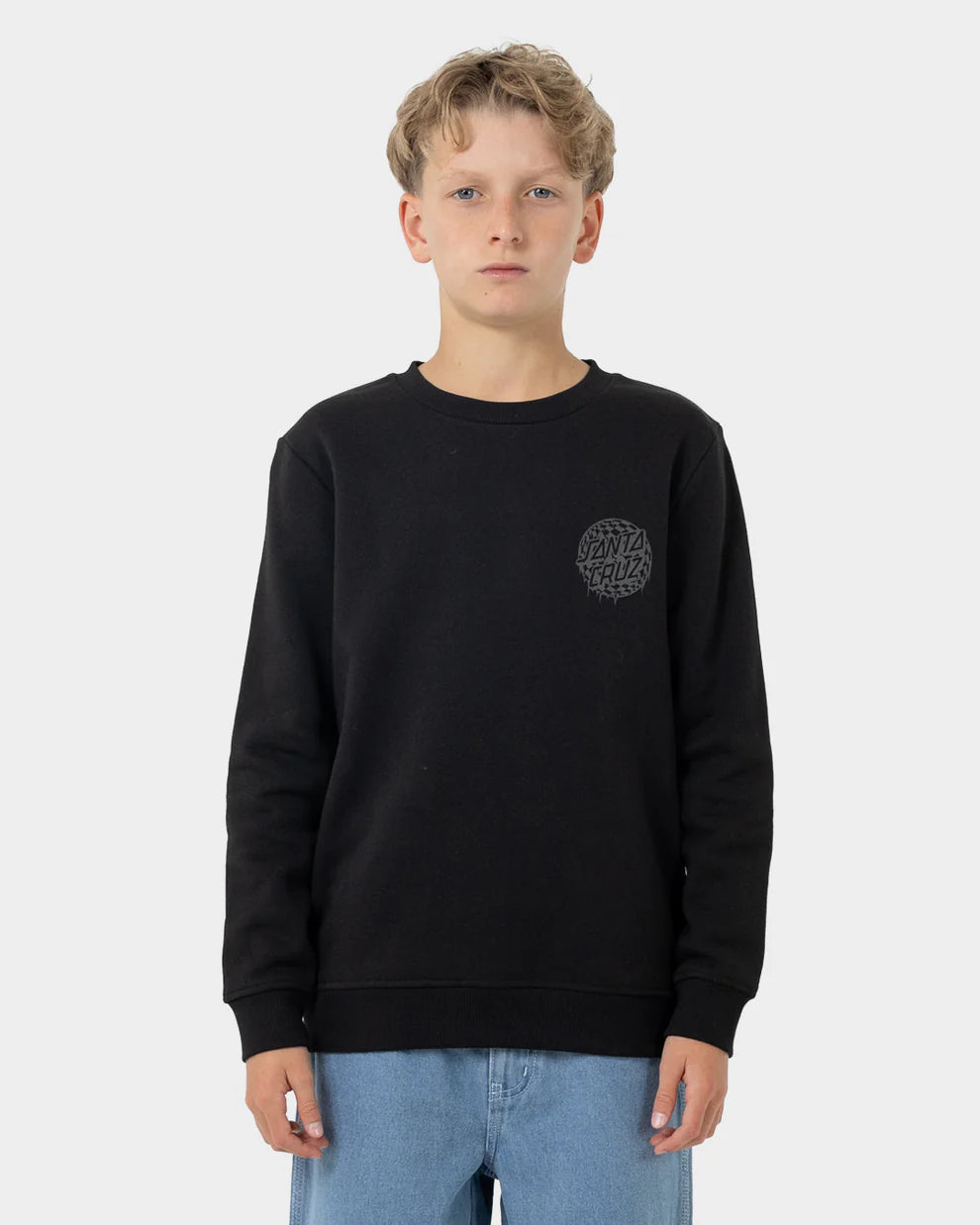 CHECK WASTE DOT MONO REFLECT SWEATER