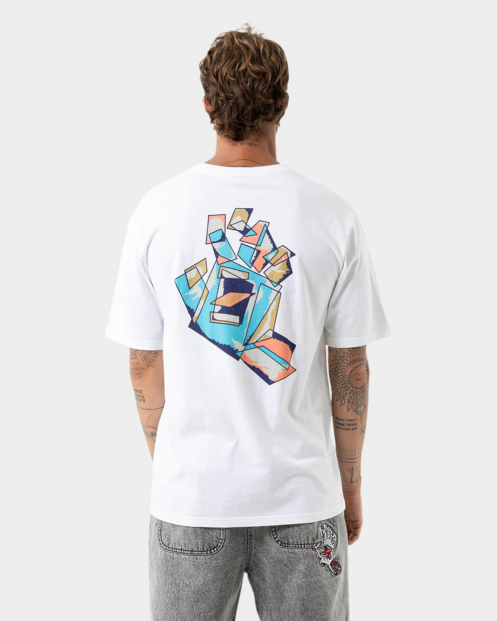 SCREAMING SCRATCHED HAND TEE