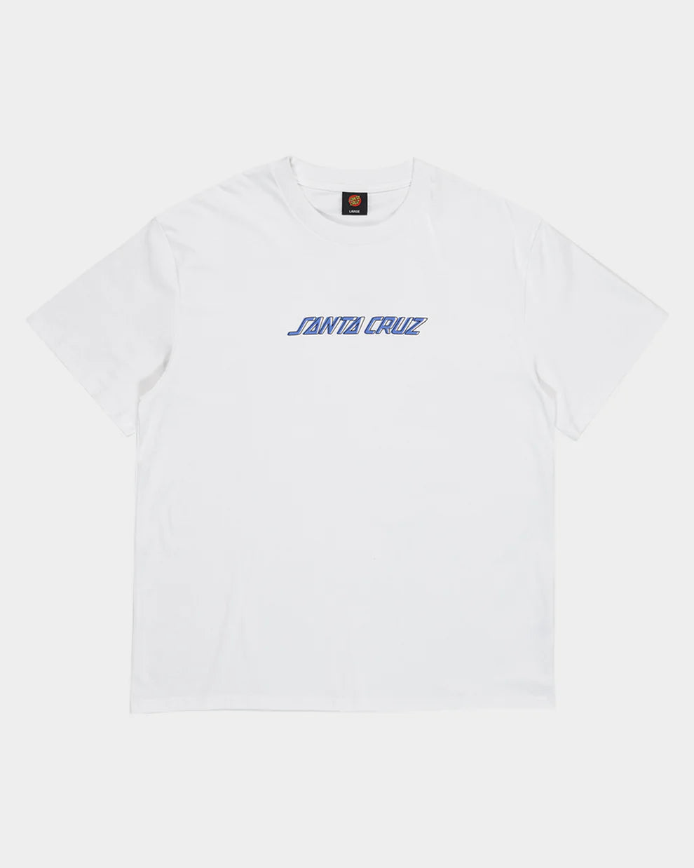 OFF SET STRIP FRONT SS TEE