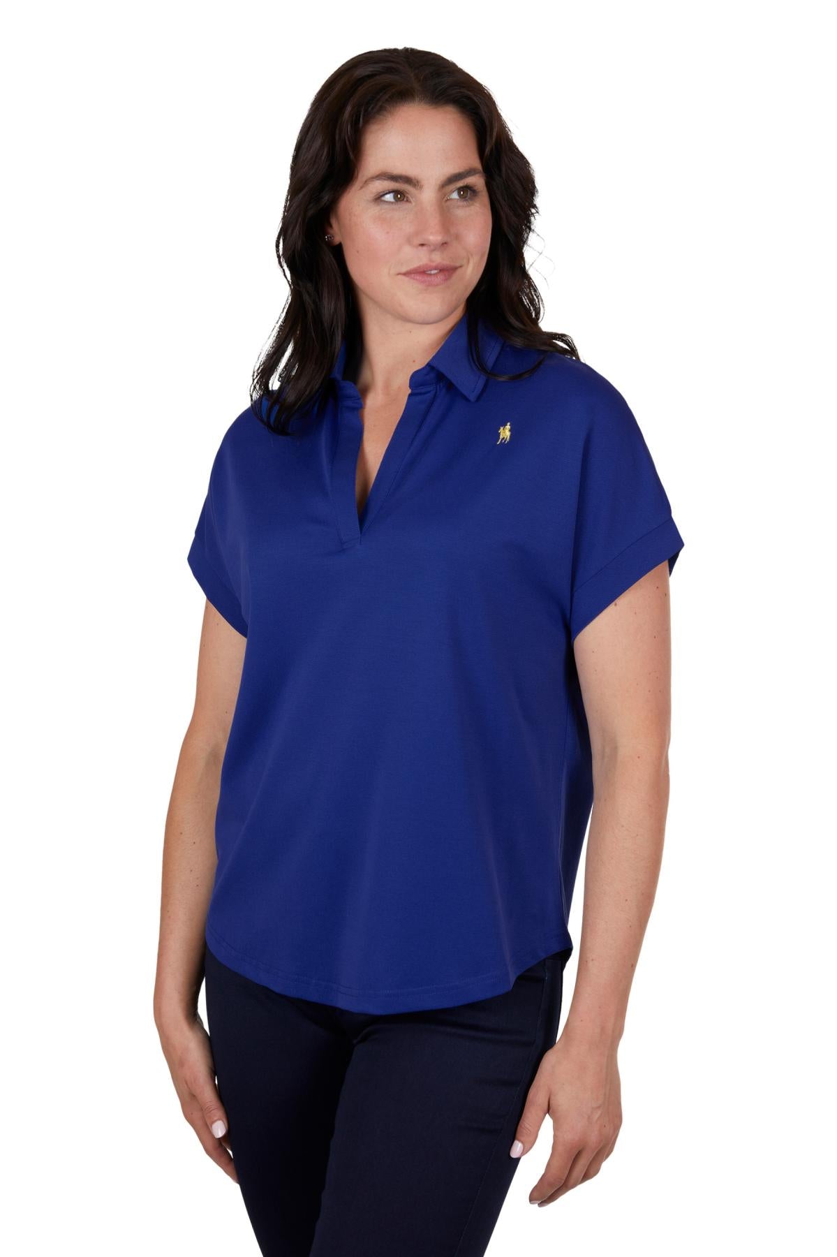 WOMENS PENNY POLO TOP