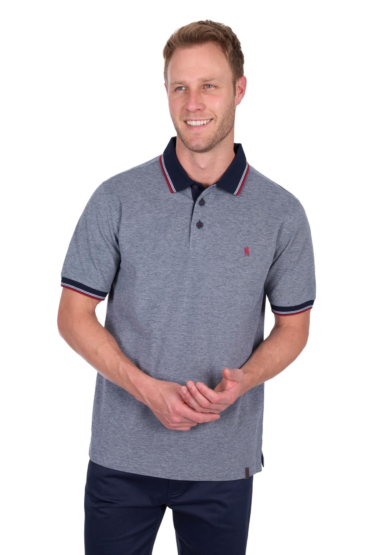 MENS DAN TAILORED SS POLO
