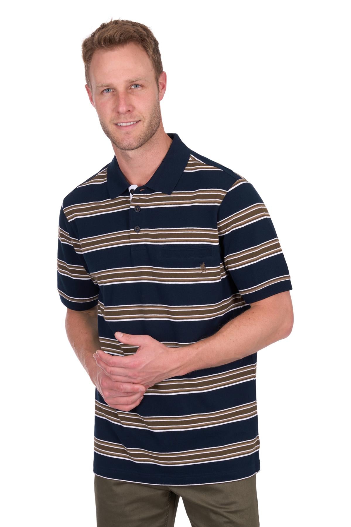 MENS ANTHONY 1PKT SS POLO