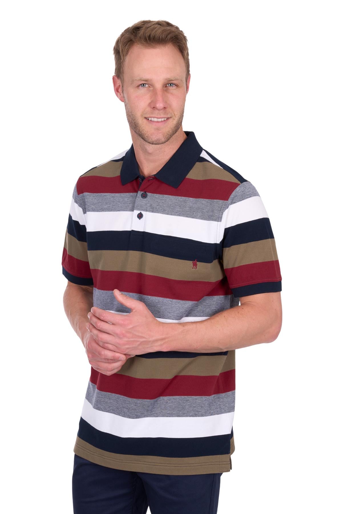 MENS SEAN 1PKT SS POLO