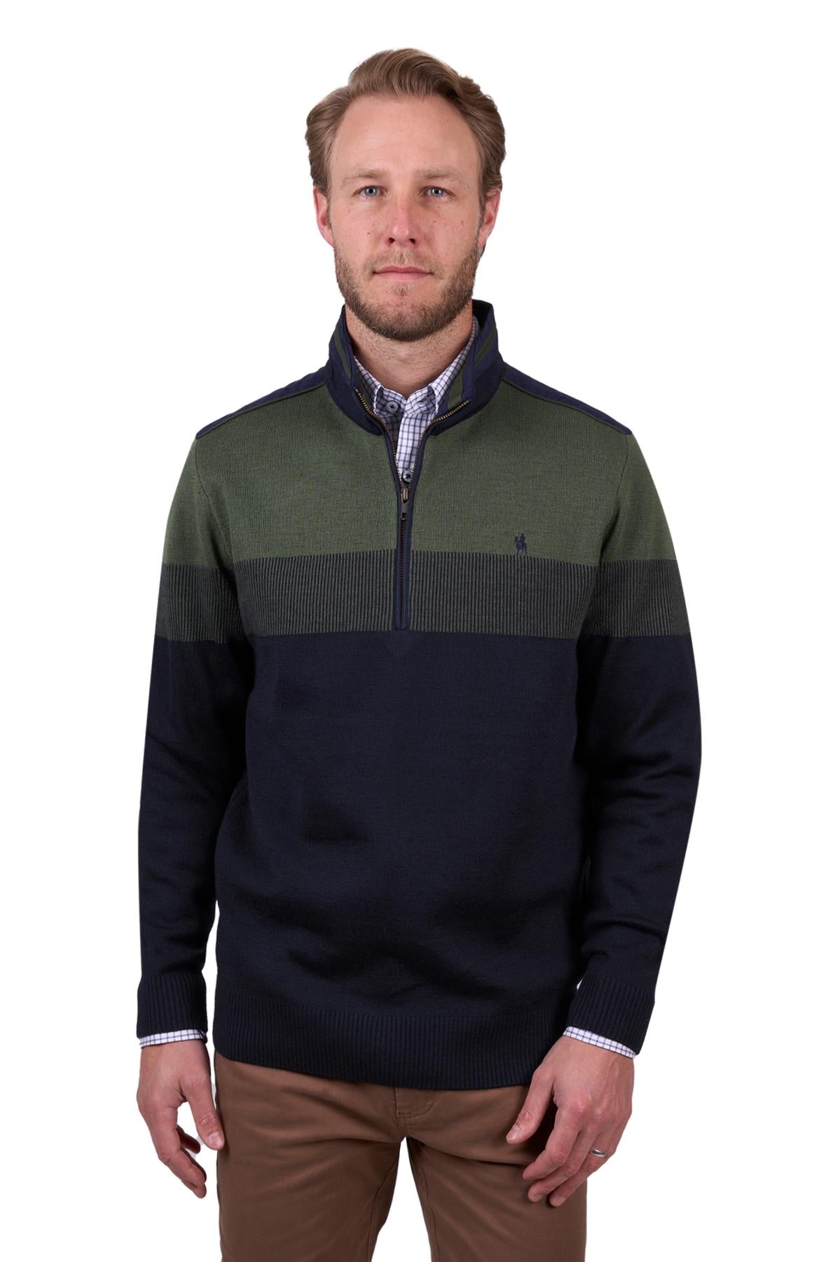 MENS ROY 1/4 ZIP JUMPER