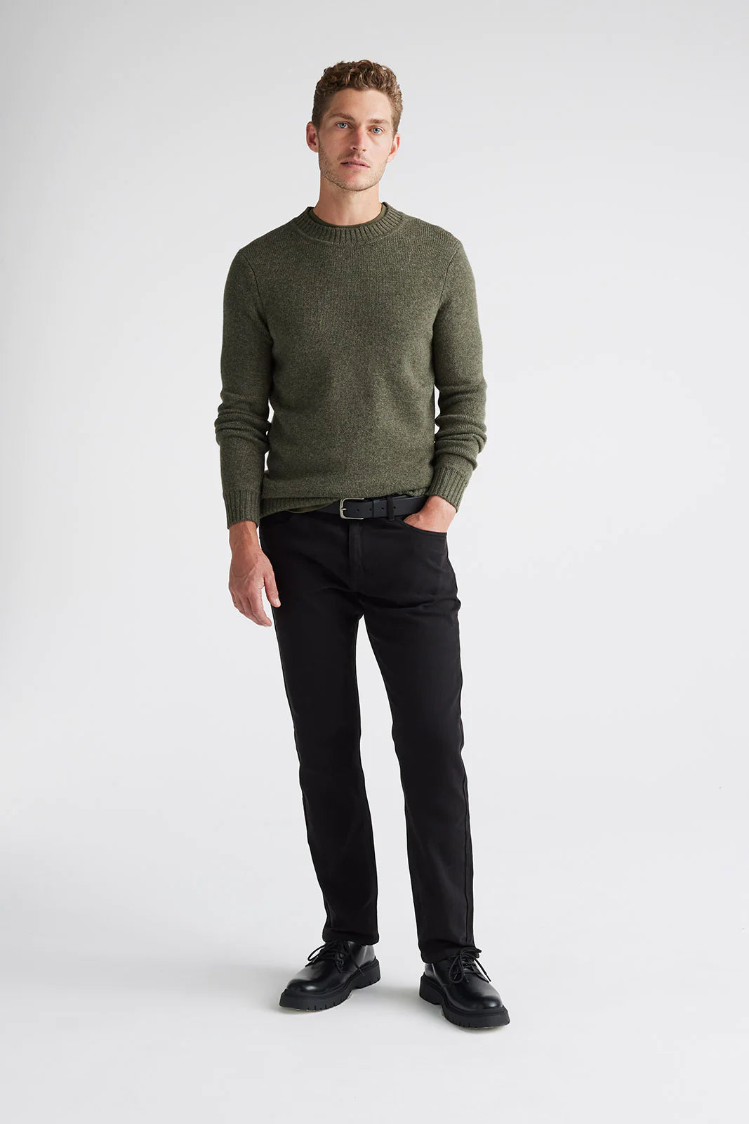 LAMBSWOOL CREW JUMPER