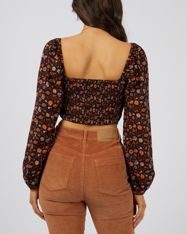 LUNAR FLORAL TOP