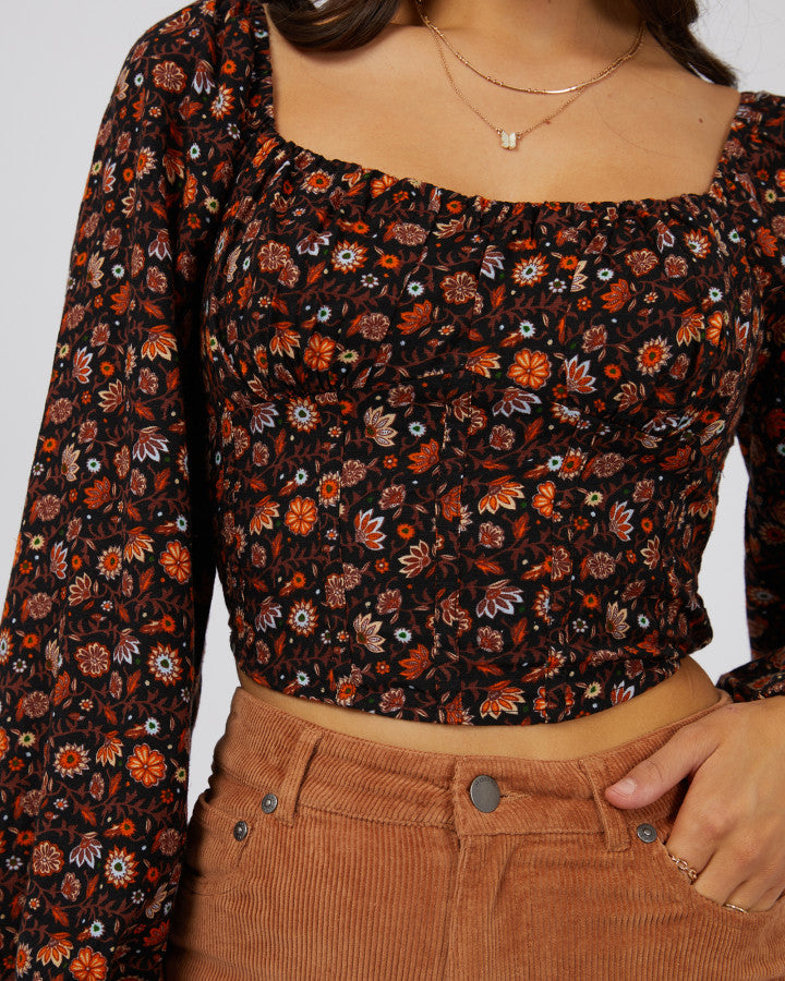 LUNAR FLORAL TOP