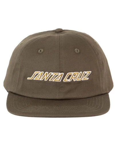 OFF SET STRIP STRAPBACK CAP