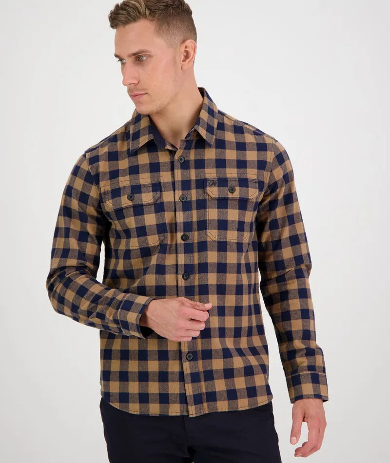 OKATO V2 L/S 100% COTTON SHIRT