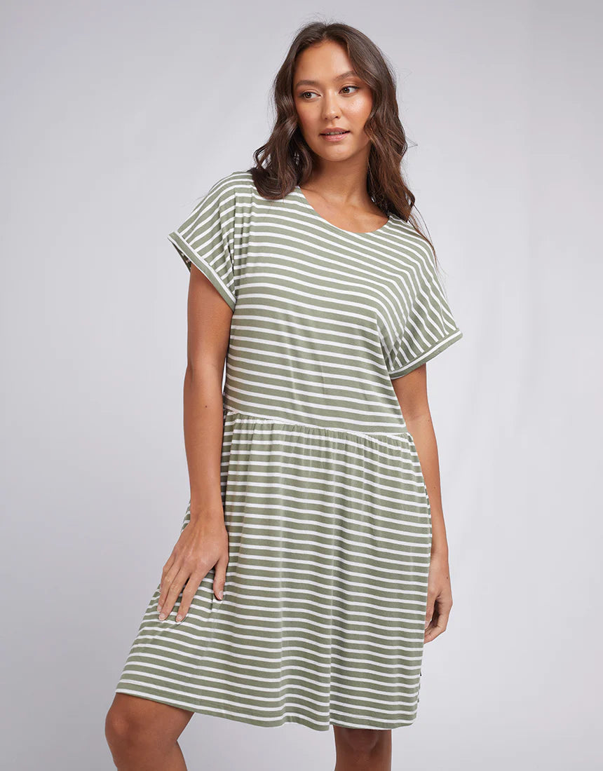 ABI STRIPE MINI DRESS
