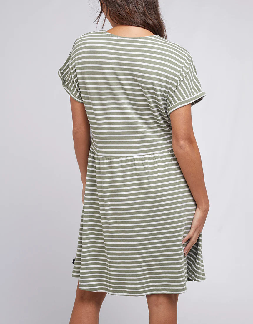 ABI STRIPE MINI DRESS