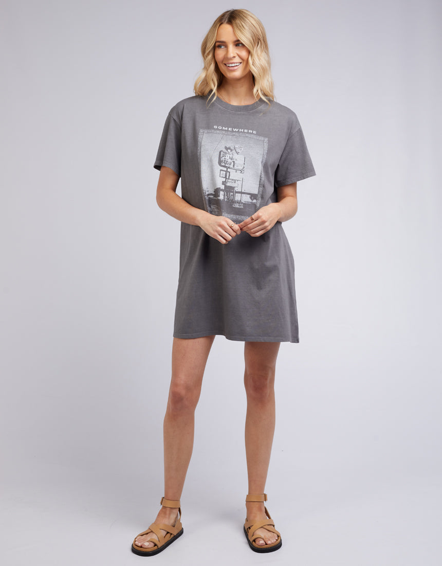 SOMEWHERE TEE DRESS