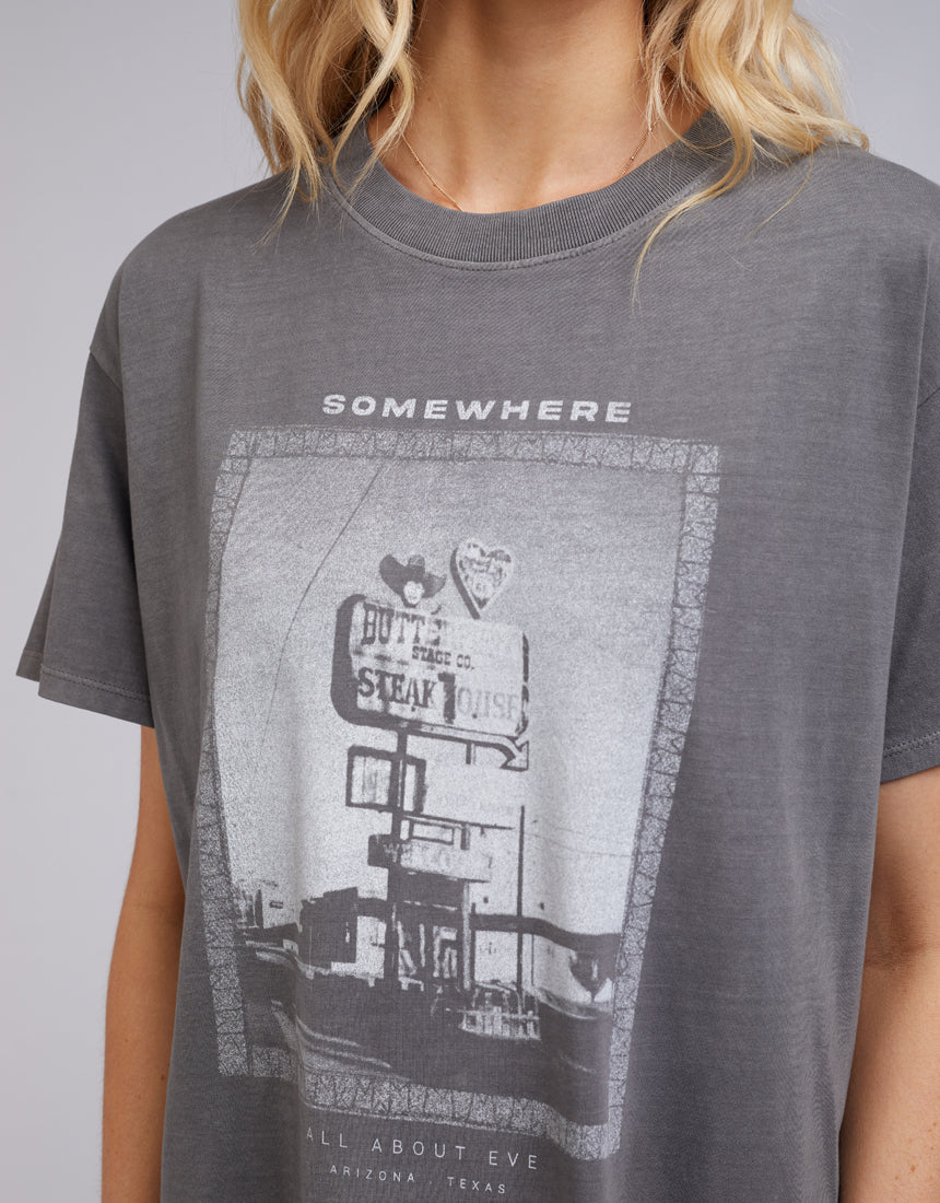 SOMEWHERE TEE DRESS