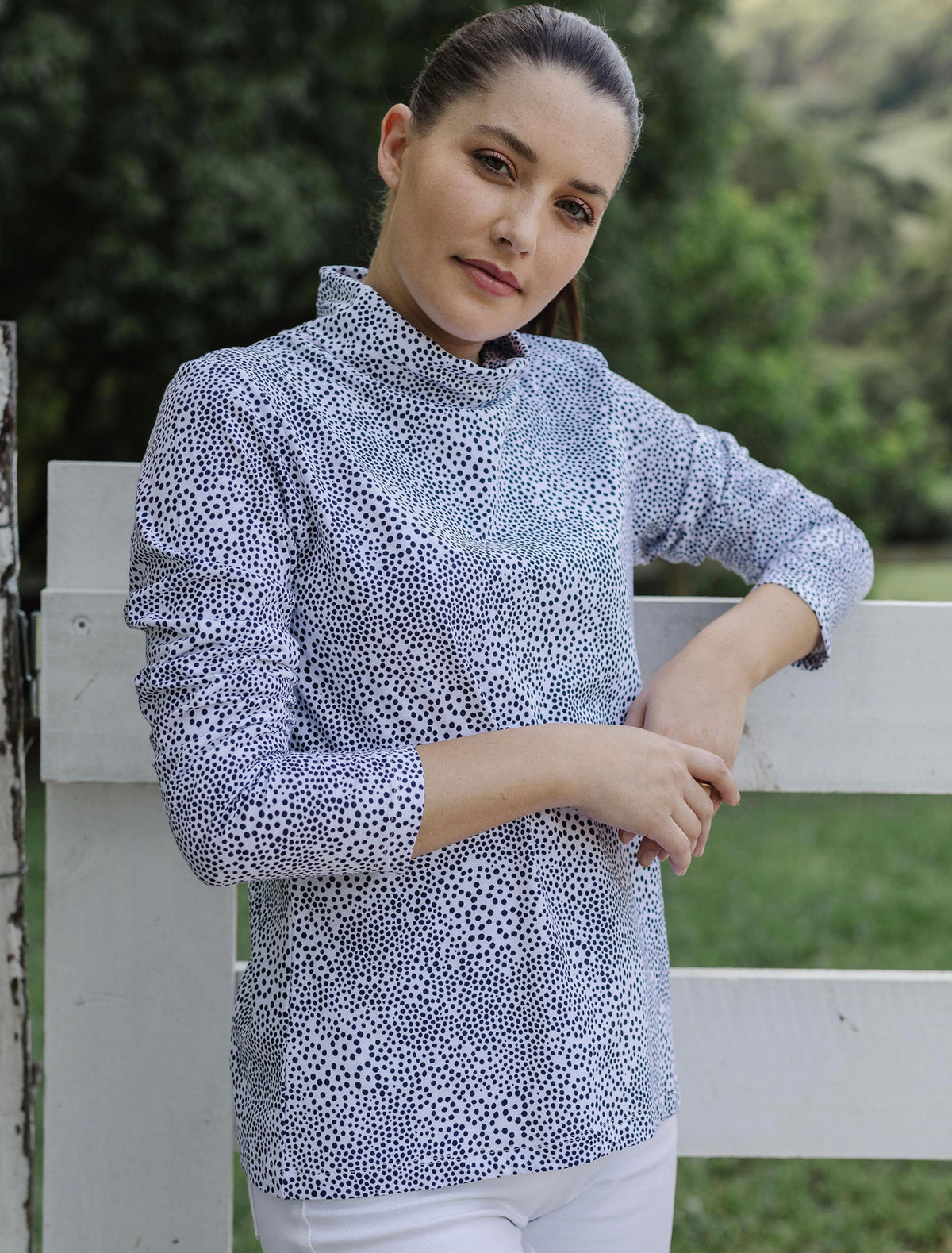 DOT PRINT SKIVVY