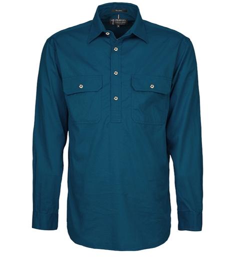 1/2 BUTTON WORK SHIRT