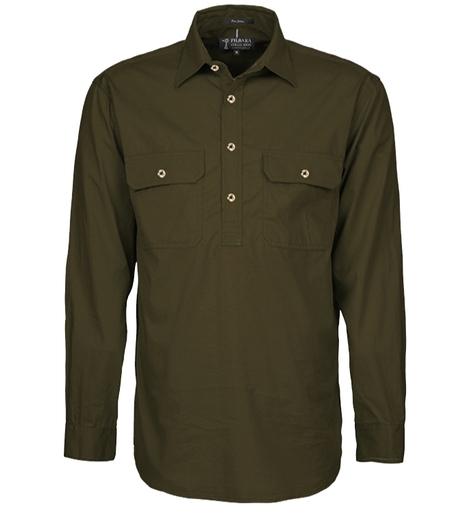 1/2 BUTTON WORK SHIRT