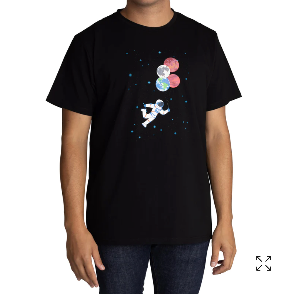 TOTALLY SPACED OUT PRINTED TEE