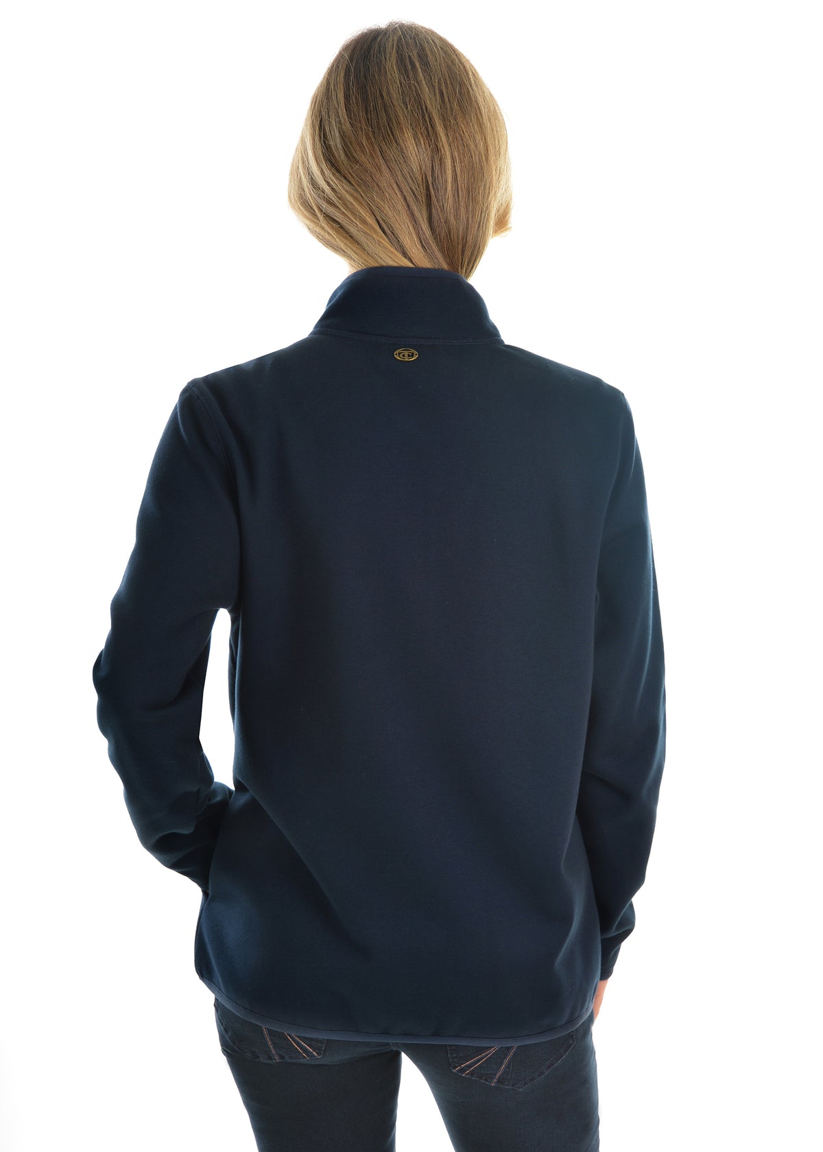 WOMENS ZIP THROUGH FLEECE JACKET