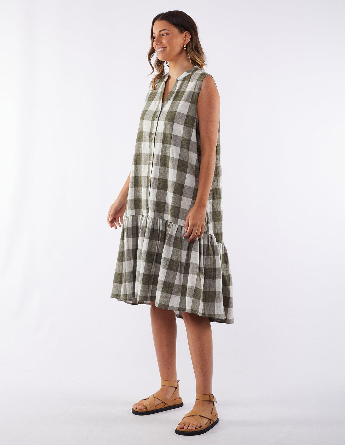 YARRA CHECK DRESS