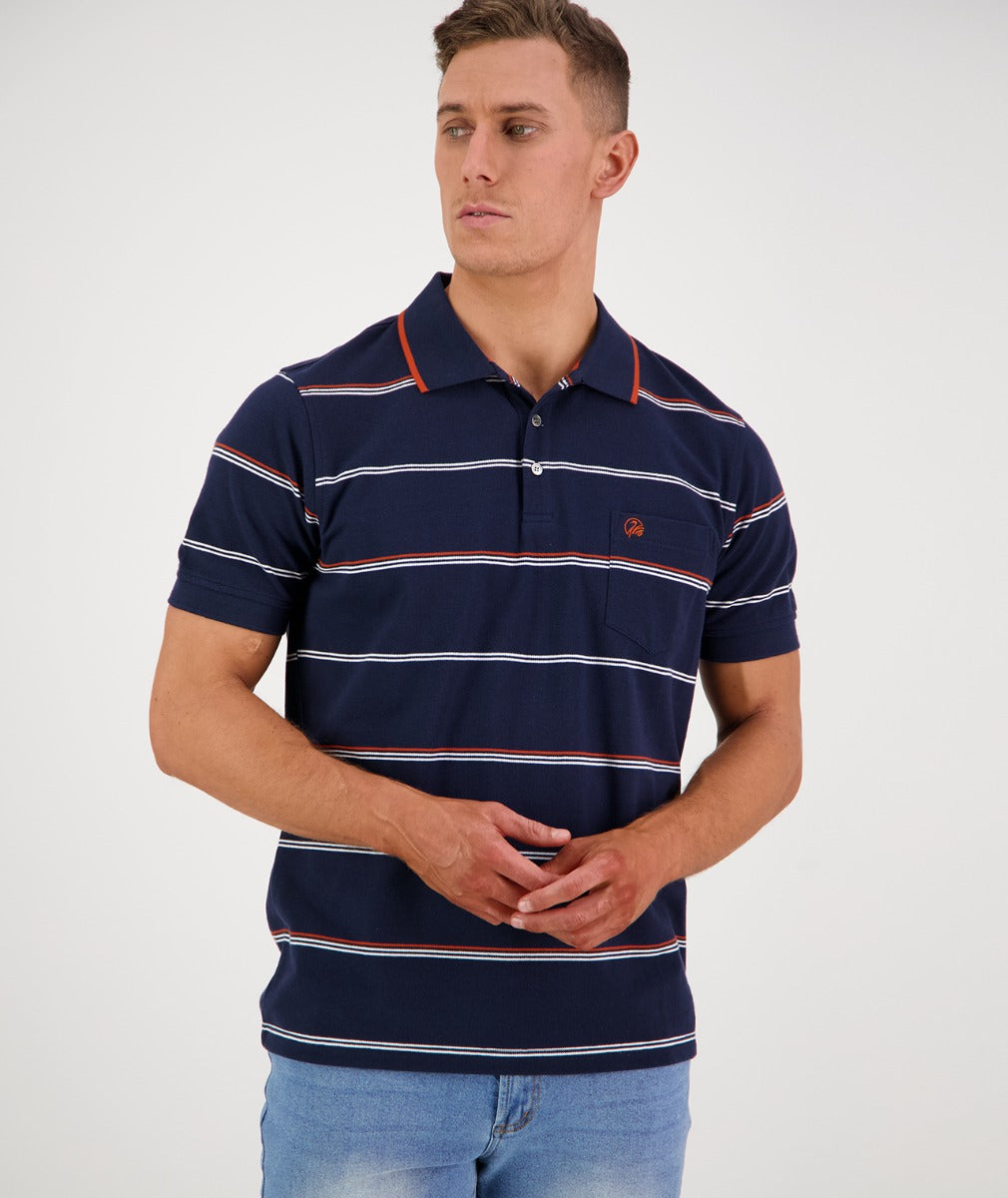 BAYCROFT STRIPE POLO
