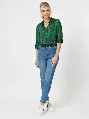 TARTAN CHECK L/S SHIRT